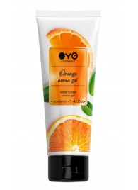 Лубрикант на водной основе OYO Aroma Gel Orange с ароматом апельсина - 75 мл. - OYO - купить с доставкой в Туле