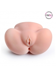 Реалистичный мастурбатор с двумя функциональными отверстиями - Erowoman-Eroman - в Туле купить с доставкой