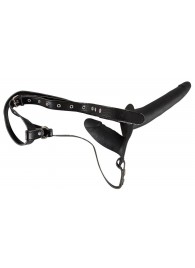 Женский страпон с вагинальной пробкой - 15 см. - Orion - купить с доставкой в Туле