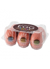 Набор из 6 мастурбаторов-яиц Tenga Egg Variety Pack V - Tenga - в Туле купить с доставкой
