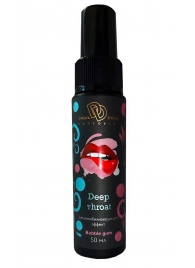 Спрей для горла Deep Throat с десенсибилизирующим эффектом и вкусом бабл-гам - 50 мл. - БиоМед - купить с доставкой в Туле