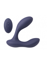 Синий массажер простаты с двумя моторами P-Bliss - Lola Games - в Туле купить с доставкой