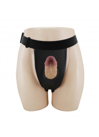 Полый страпон на регулируемых трусиках Houston - 17,5 см. - Baile - купить с доставкой в Туле