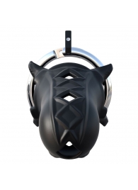 Черный замок верности Extreme Silicone Cock Blocker - Pipedream - купить с доставкой в Туле