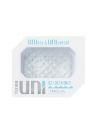 Прозрачный мастурбатор-стимулятор Tenga Uni Diamond - Tenga - в Туле купить с доставкой