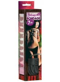 Чёрная веревка для связывания - 700 см. - Orion - купить с доставкой в Туле