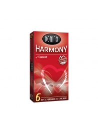 Гладкие презервативы Domino Harmony - 6 шт. - Domino - купить с доставкой в Туле