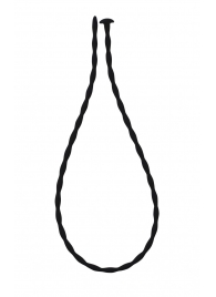 Черный уретральный массажер Glide Small - 30 см. - Lola Games - купить с доставкой в Туле