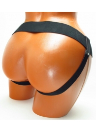 Трусики для страпона коричневого цвета - БДСМ Арсенал - купить с доставкой в Туле