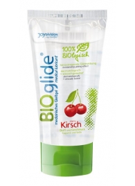 Гель-лубрикант на водной основе с ароматом вишни BIOglide Kirsch - 80 мл. - Joy Division - купить с доставкой в Туле