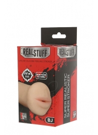 Нежный мастурбатор-ротик REALSTUFF 5INCH MASTURBATOR BJ - Dream Toys - в Туле купить с доставкой