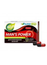Возбуждающее средство Man’s power - 10 капсул (+1 в подарок) - SuperCaps - купить с доставкой в Туле