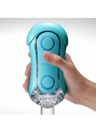 Голубой мастурбатор Tenga Flip ORB Ocean - Tenga - в Туле купить с доставкой
