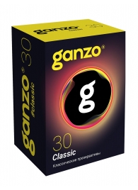 Классические презервативы с обильной смазкой Ganzo Classic - 30 шт. - Ganzo - купить с доставкой в Туле