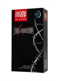 Презервативы с точками Elasun Big Dotted - 10 шт. - Elasun - купить с доставкой в Туле