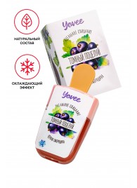 Охлаждающий бальзам для губ «Томный поцелуй» с ароматом черной смородины - 5 мл. - ToyFa - купить с доставкой в Туле