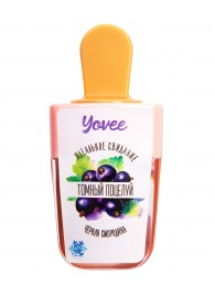 Охлаждающий бальзам для губ «Томный поцелуй» с ароматом черной смородины - 5 мл. - ToyFa - купить с доставкой в Туле