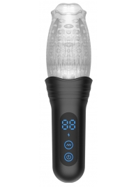 Автоматический мастурбатор Oral Sex Masturbator с функциями ротации, вибрации и фрикций - Secwell - в Туле купить с доставкой