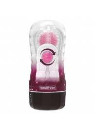 Прозрачный текстурированный мастурбатор Vacuum Cup Masturbator Black Hole - Baile - в Туле купить с доставкой