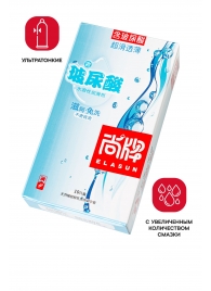 Ультратонкие презервативы Elasun Ultra-thin and Smooth - 10 шт. - Elasun - купить с доставкой в Туле