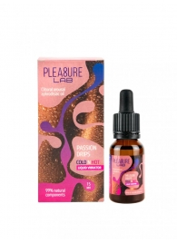 Жидкий вибратор Passion Drips Cold n Hot - 15 мл. - Pleasure Lab - купить с доставкой в Туле