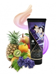 Массажный крем для тела с ароматом экзотических фруктов Exotic fruits - 200 мл. - Shunga - купить с доставкой в Туле