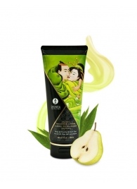 Массажный крем для тела с ароматом груши и зелёного чая Pear   Exotic Green Tea - 200 мл. - Shunga - купить с доставкой в Туле