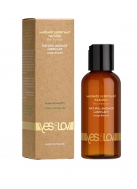 Натуральная массажная смазка Natural Lubricant Orange Blossom - 100 мл. - YESforLOV - купить с доставкой в Туле
