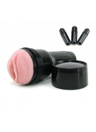 Мастурбатор-вагина Fleshlight - Vibro Pink Lady Touch с вибрацией - Fleshlight - в Туле купить с доставкой