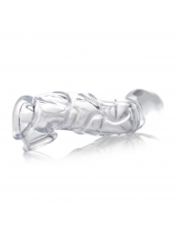 Прозрачная насадка для увеличения члена 2 Inch Clear Extender Sleeve - XR Brands - в Туле купить с доставкой