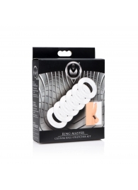 Комплект из 6 прозрачных эрекционных колец Ring Master Custom Ball Stretcher Kit - XR Brands - в Туле купить с доставкой