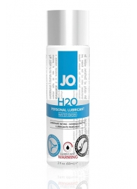 Возбуждающий лубрикант на водной основе JO Personal Lubricant H2O Warming - 60 мл. - System JO - купить с доставкой в Туле