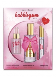Набор средств для массажа и ласк Bubblegum Play Kit - Bijoux Indiscrets - купить с доставкой в Туле