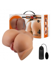 Карамельный мастурбатор-полуторс Emilia с вибрацией - Baile - в Туле купить с доставкой