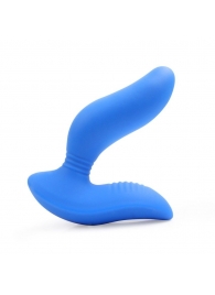Синий вибромассажер простаты 3,5’’ Curve P-spot Massager - 12 см. - Erokay - в Туле купить с доставкой