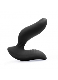 Черный вибромассажер простаты 3,5’’ Curve P-spot Massager - 12 см. - Erokay - в Туле купить с доставкой