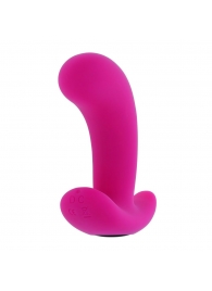Розовый вибромассажёр простаты с пультом ДУ Hooking Up - 9,5 см. - Selopa - в Туле купить с доставкой