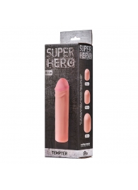 Фаллоудлинитель SUPER HERO Tempter - 16 см. - Lola Games - в Туле купить с доставкой