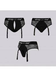 Трусики для фиксации насадок Strap-on-me Harness Lingerie Diva XS - Strap-on-me - купить с доставкой в Туле