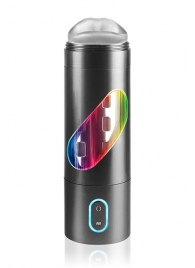 Перезаряжаемый мастурбатор-ротик Extreme Toyz Rechargeable Roto-Bator Mouth - Pipedream - в Туле купить с доставкой