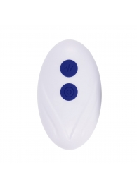 Синее эрекционное виброкольцо с клиторальной подушечкой и пультом ДУ Adjustable Fun Ring - Zero Tolerance - в Туле купить с доставкой