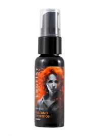 Гель с эффектом вибрации Volcano Of Passion со вкусом вишни - 25 мл. - Erotist Lubricants - купить с доставкой в Туле