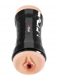 Двусторонний мастурбатор в колбе Super Flip-A-Pussy Over - Pipedream - в Туле купить с доставкой