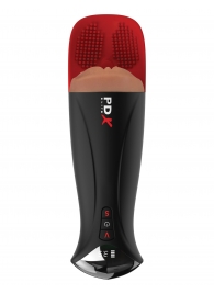 Мастурбатор-вагина в колбе с вибрацией Fuck-O-Matic Pro XL - Pipedream - в Туле купить с доставкой