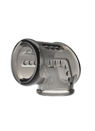 Дымчатая насадка на пенис и мошонку - Baile - в Туле купить с доставкой