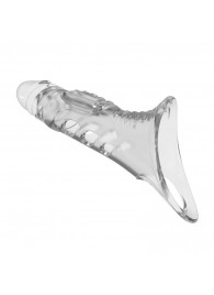 Прозрачная насадка на пенис - 22 см. - Baile - в Туле купить с доставкой