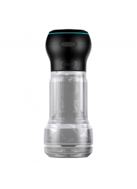 Набор PowerBlow   Feel Pocket Stroker Crystal: мастурбатор и интерактивная насадка - Kiiroo - в Туле купить с доставкой