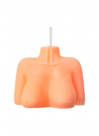 Оранжевая сувенирная свеча «Женский силуэт» - Pecado - купить с доставкой в Туле