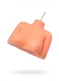 Оранжевая сувенирная свеча «Женский силуэт» - Pecado - купить с доставкой в Туле