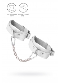 Белые мини-оковы со скруглёнными углами - Pecado - купить с доставкой в Туле